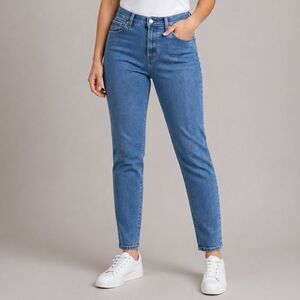 Levi’s Wedgie Skinny High Rise Button Fly Jeans Blue 26